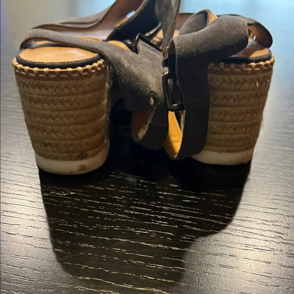 Crown Vintage Daylon Suede Grey Sandals